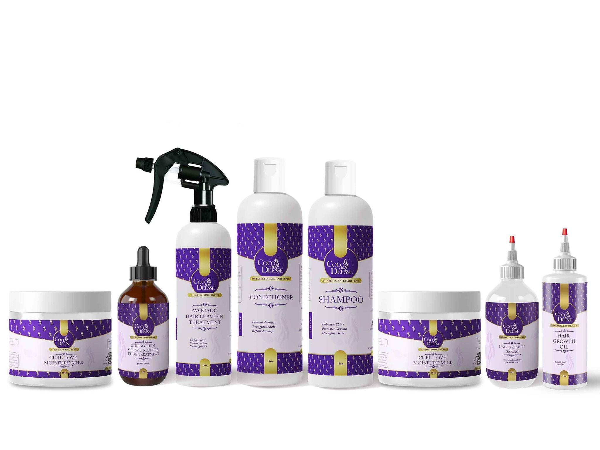 Complete Hair Growth Bundle: Your All-in-One Solution for Healthier Stronger Hair - Coco Déesse