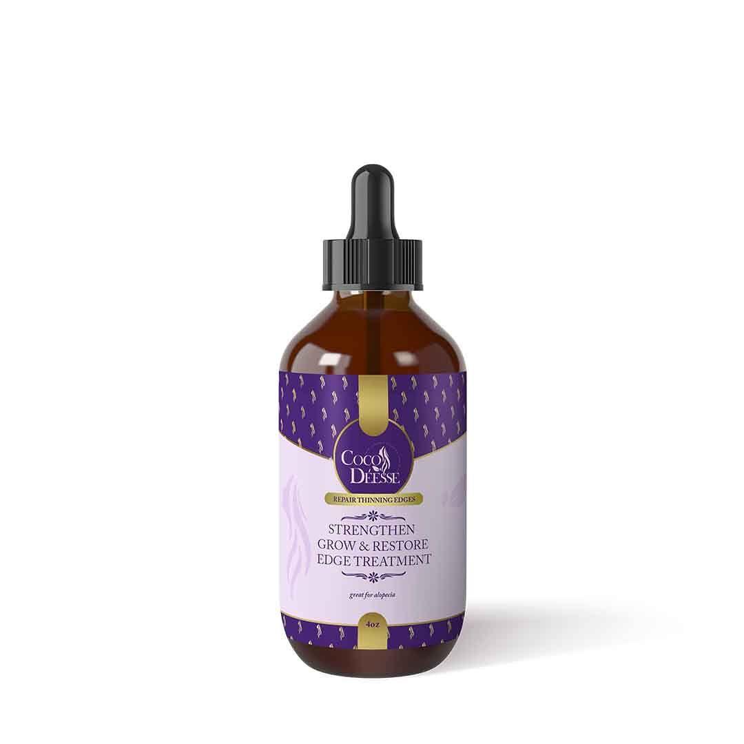Strengthen,Grow & Restore Edge Treatment. Revitalize and Stimulate Healthy Hair Growth - Coco Déesse