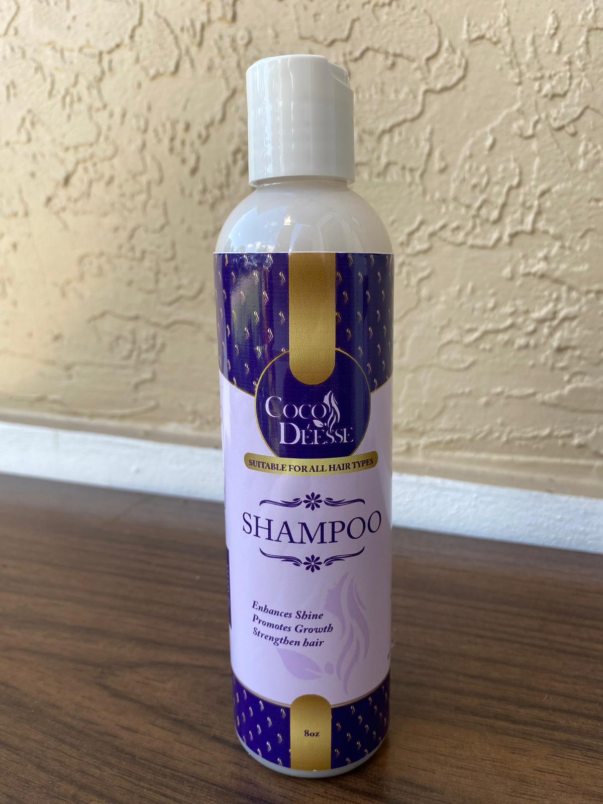 Sulfate-Free Deep Cleansing Shampoo – Nourish, Cleanse, & Revive with Coconut Oil - Coco Déesse