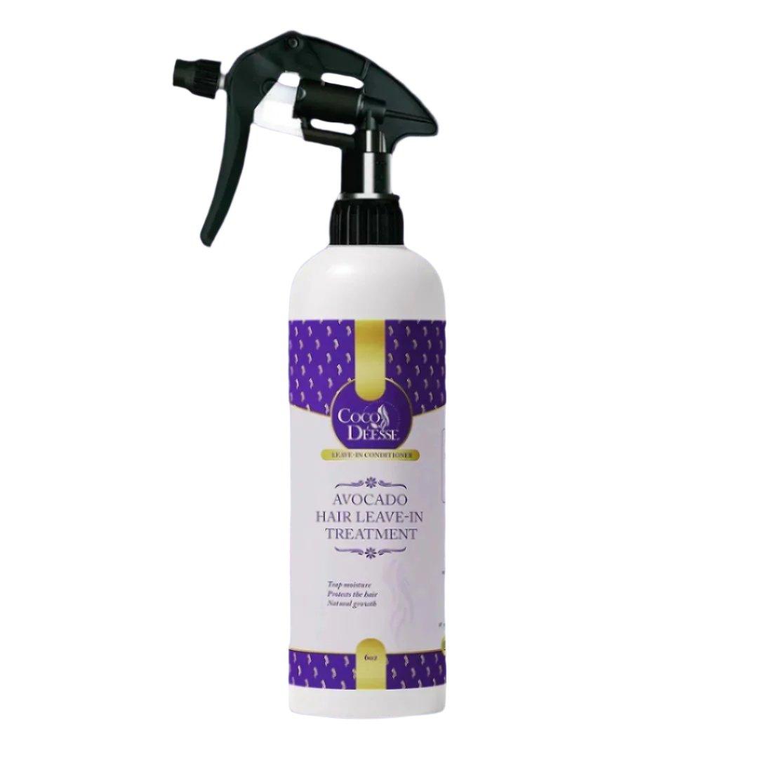 Avocado Leave-In Hair Treatment: Ultimate Moisture & Protection for Healthy Hair Growth - Coco Déesse