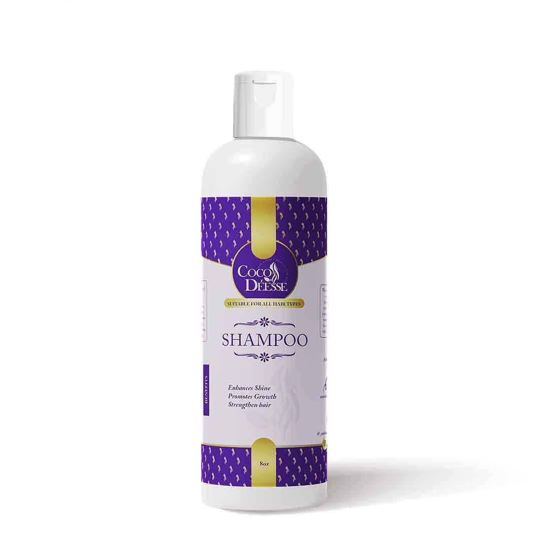 Sulfate-Free Deep Cleansing Shampoo – Nourish, Cleanse, & Revive with Coconut Oil - Coco Déesse